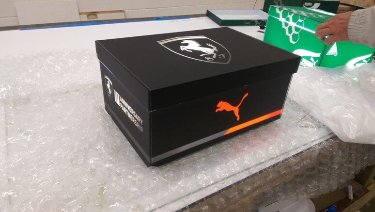 Dispaly Shoe box